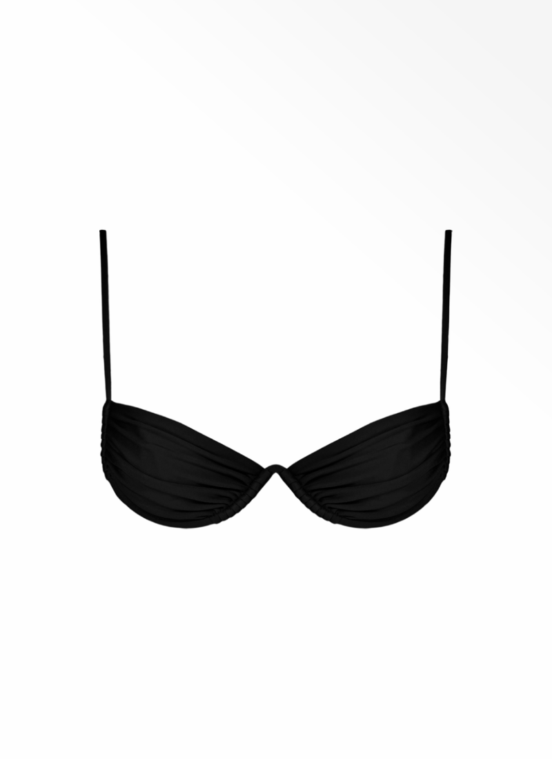 SCULPT TOP - BLACK
