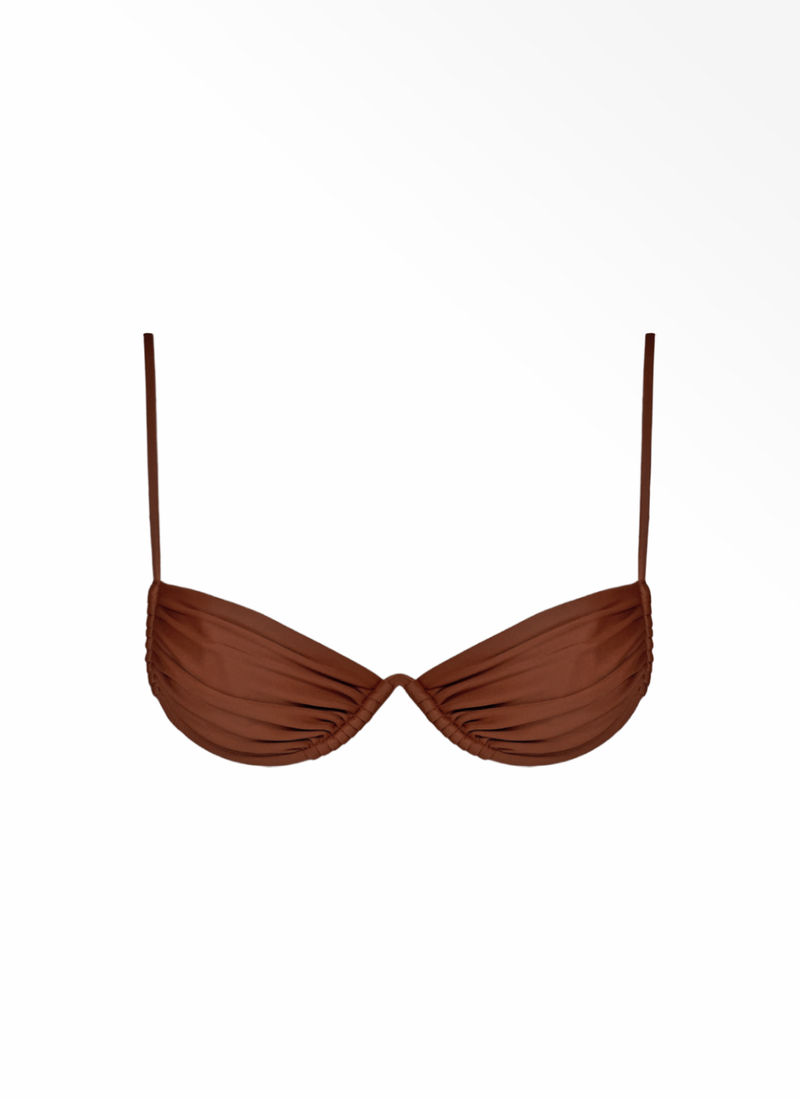 SCULPT TOP - TAN