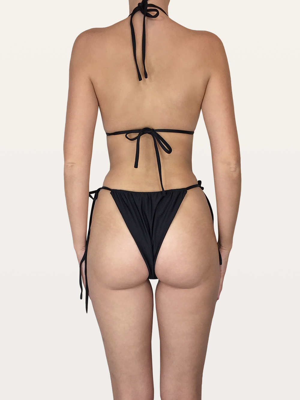 CINDY BOTTOM | BLACK - ANCHIE SWIM