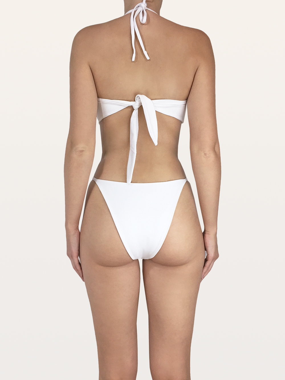 ULA BOTTOM | WHITE - ANCHIE SWIM