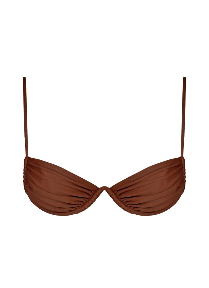 SCULPT TOP - TAN