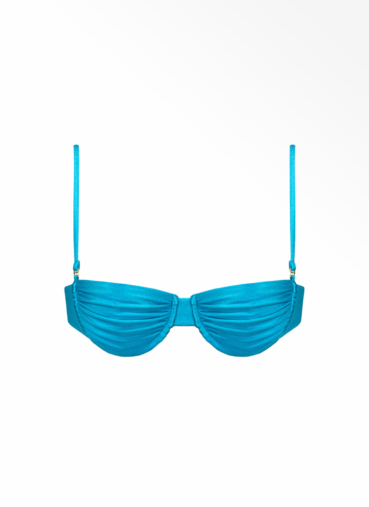 Holiday Top - Azure