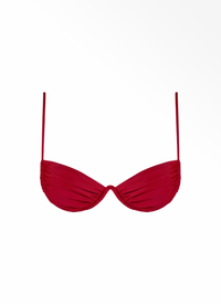 SCULPT TOP - SCARLET