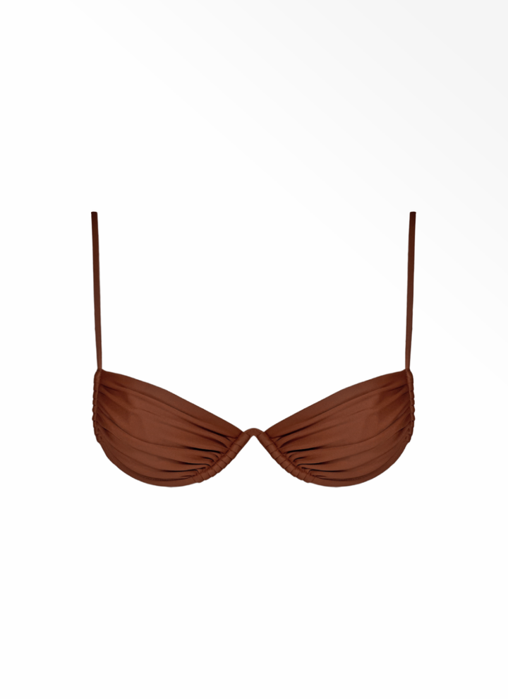SCULPT TOP - TAN